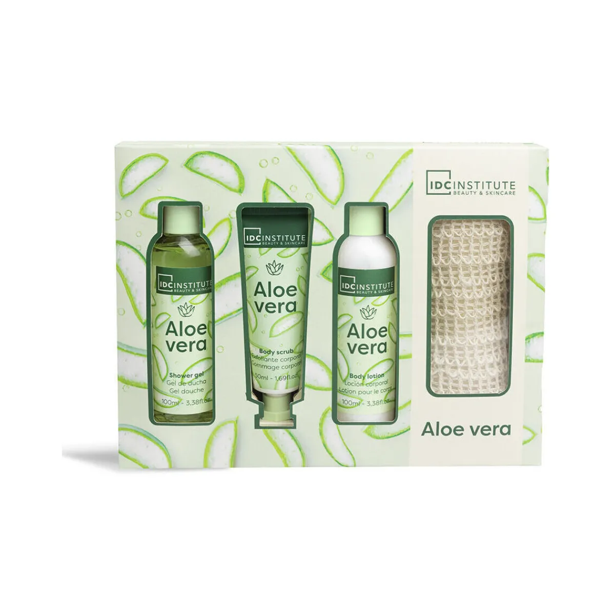 Idc Institute Coffret 4 Pièces Aloe Vera-Homme Soins Corps & Bain