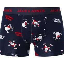 Jack & Jones Coffret cadeau caleçons et chaussettes Happy Xmas-Homme Caleçons
