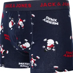 Jack & Jones Coffret cadeau caleçons et chaussettes Happy Xmas-Homme Caleçons