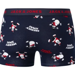 Jack & Jones Coffret cadeau caleçons et chaussettes Happy Xmas-Homme Caleçons