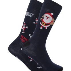 Jack & Jones Coffret cadeau caleçons et chaussettes Happy Xmas-Homme Caleçons