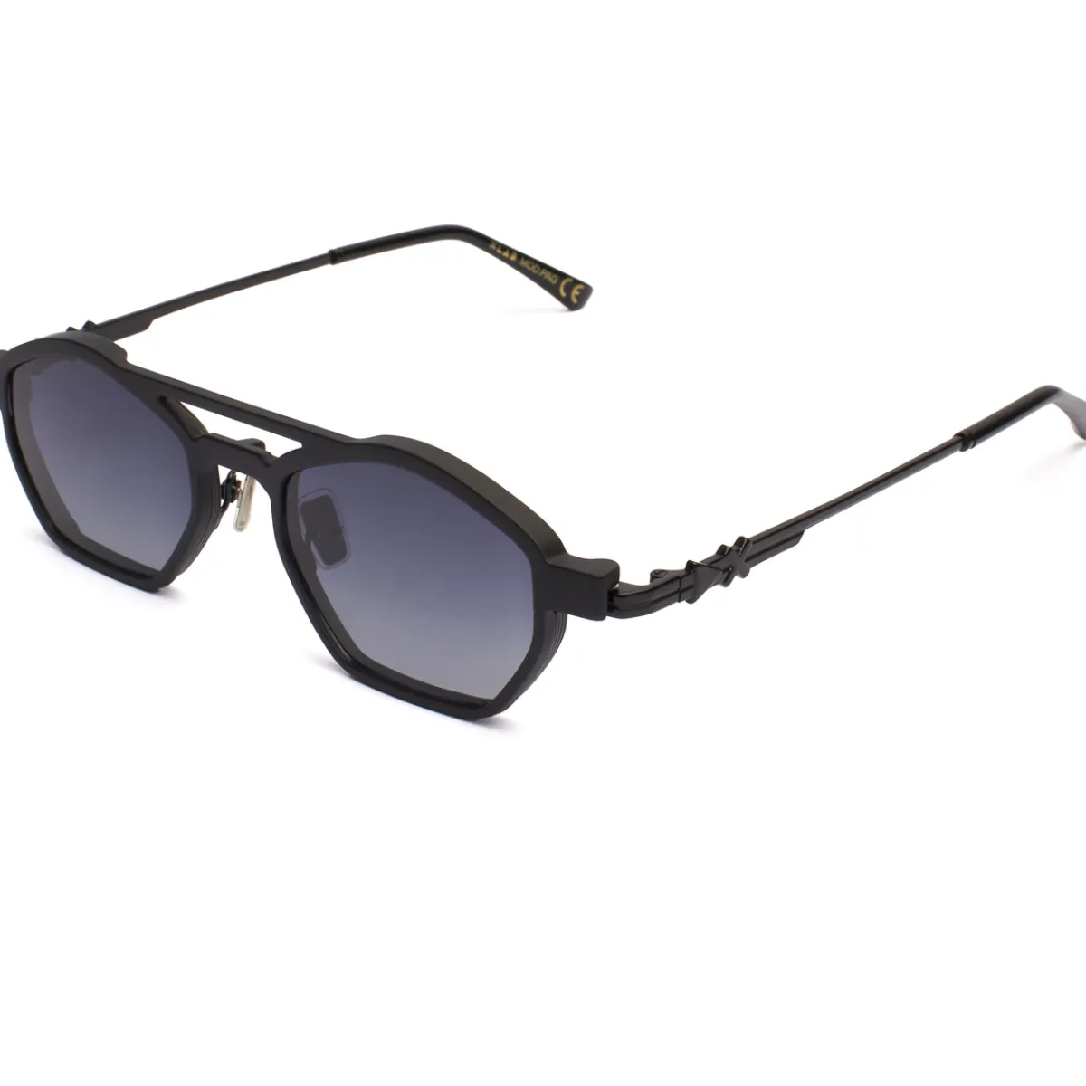 Xlab Col. de page. Noir mat + clipsable Cadres Optiques, Noir mat-Homme Lunettes De Soleil