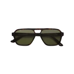 Retrosuperfuture Col. ZJC Maneval La Havane Lunettes de soleil, Havana/Vert,-Homme Lunettes De Soleil