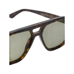 Retrosuperfuture Col. ZJC Maneval La Havane Lunettes de soleil, Havana/Vert,-Homme Lunettes De Soleil