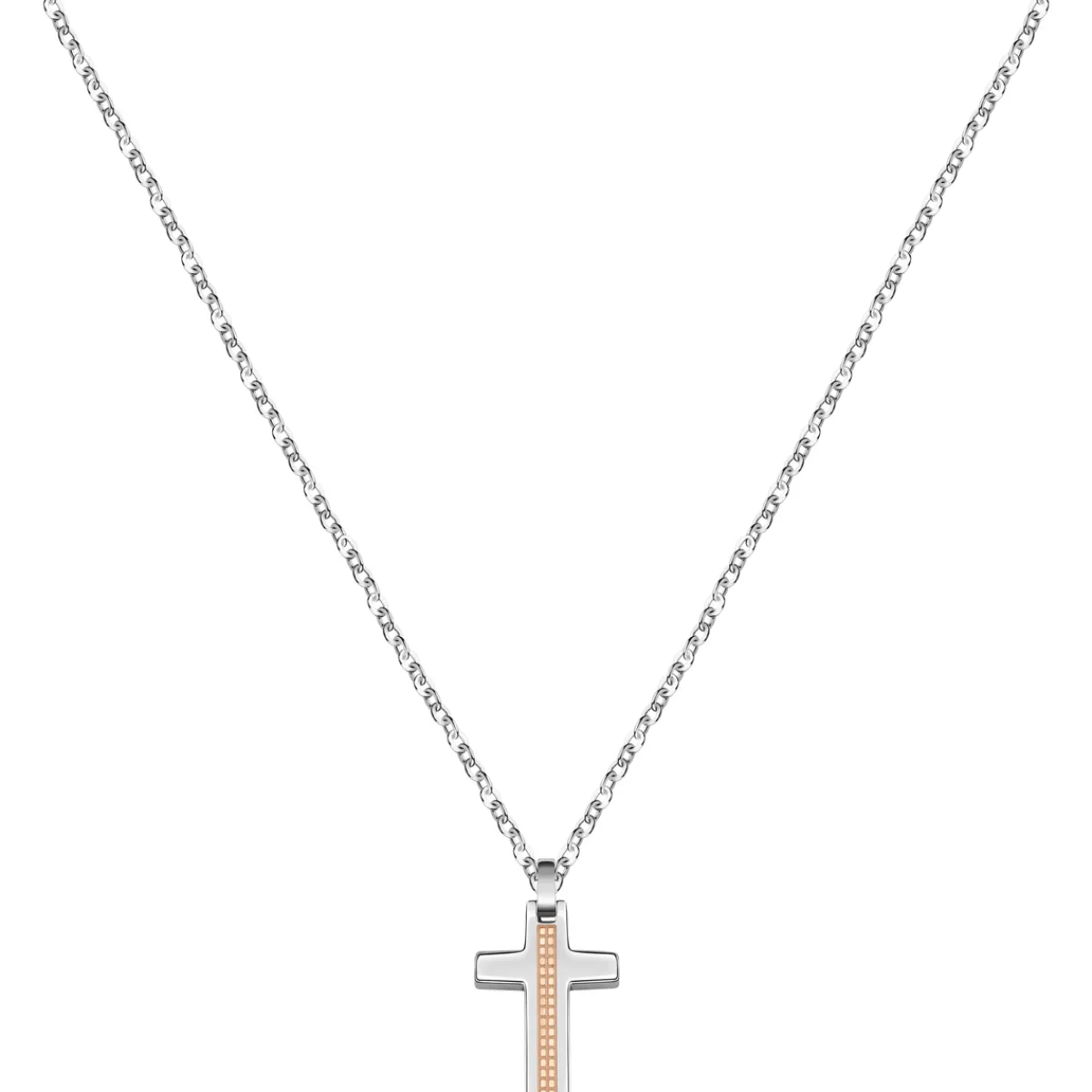 Morellato Collier en acier-Homme Bijoux