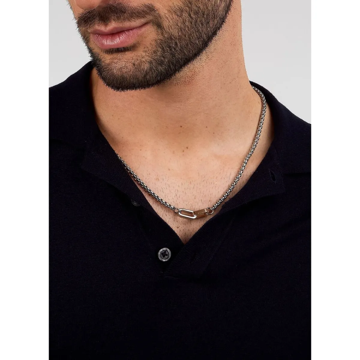 Morellato Collier en acier-Homme Bijoux