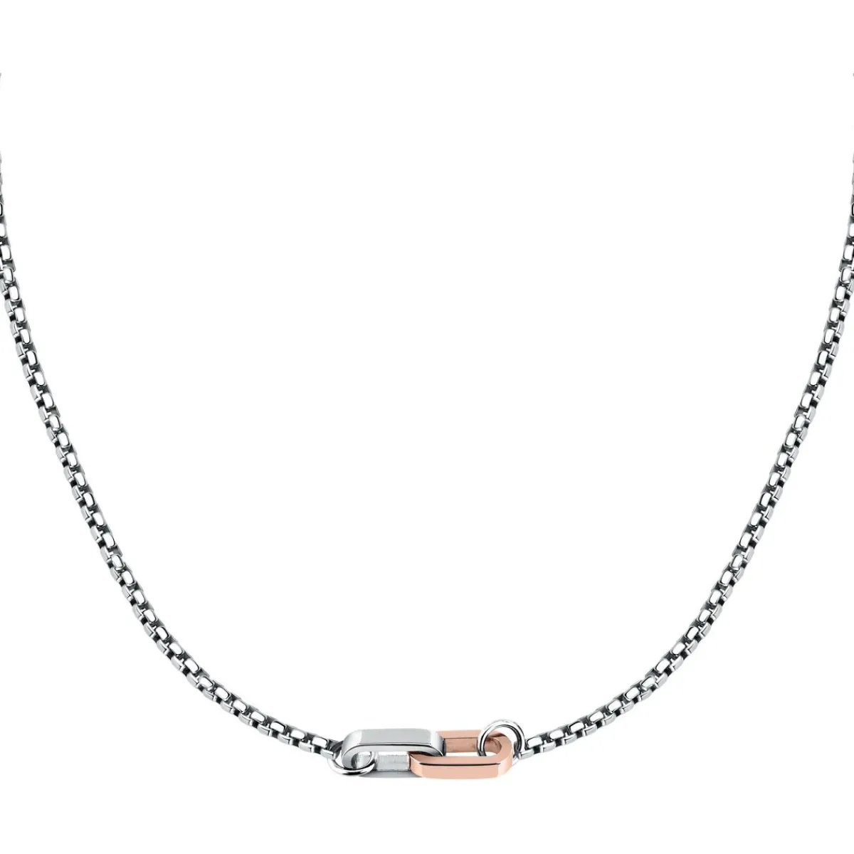 Morellato Collier en acier-Homme Bijoux