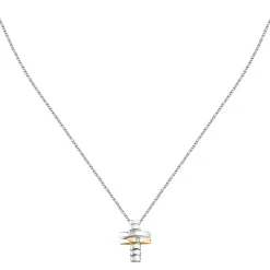 Morellato Collier en argent 925/1000 recyclé et diamant-Homme Bijoux