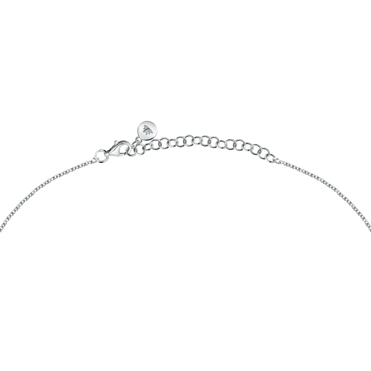 Morellato Collier en argent 925/1000 recyclé et diamant-Homme Bijoux
