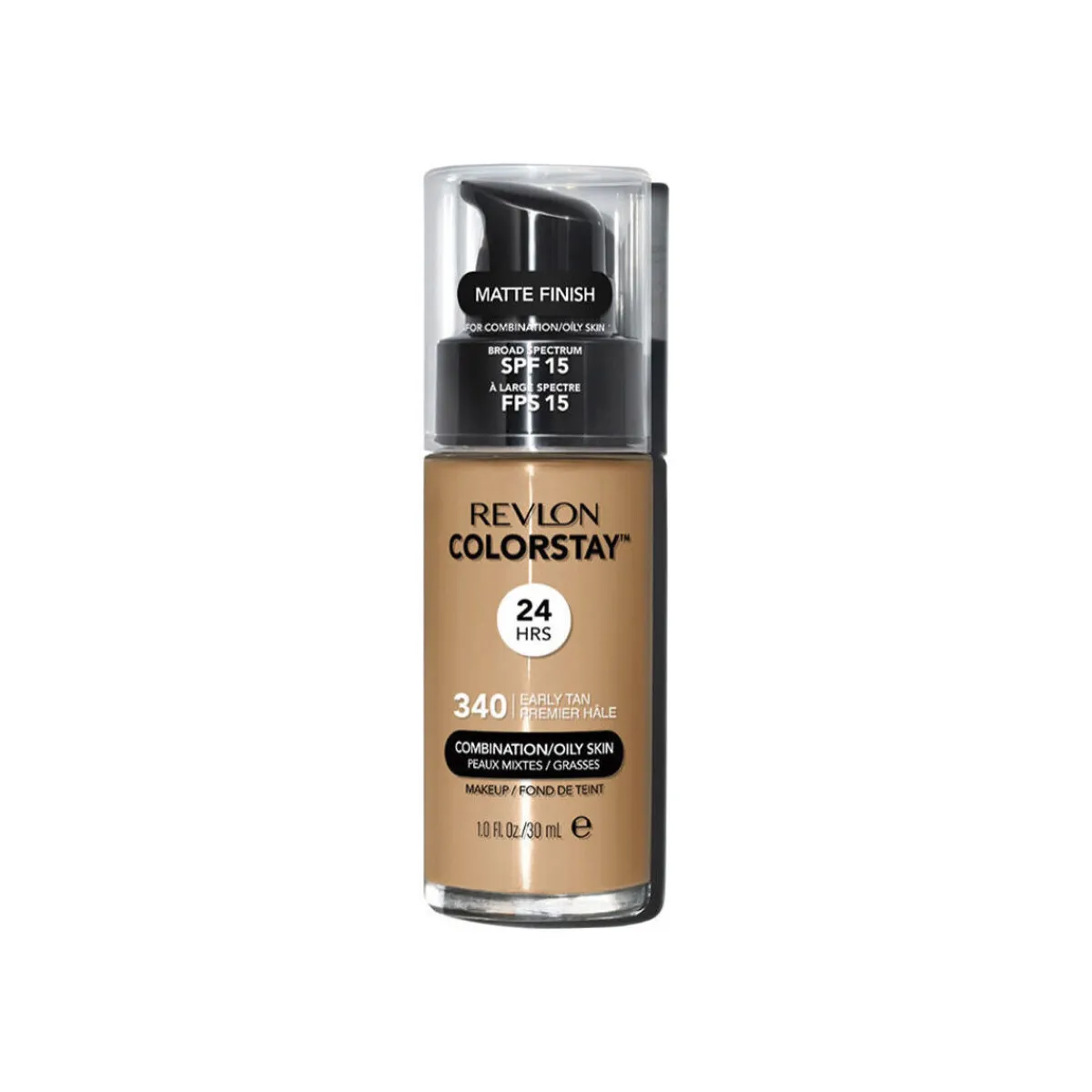 Revlon Colorstay Foundation Combination/oily Skin 340-earyly Tan-Homme Maquillage Teint