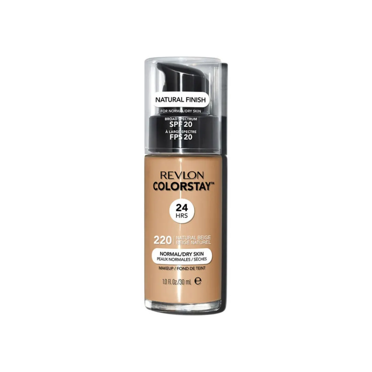 Revlon Colorstay Foundation Normal/dry Skin 220-natural Beige-Homme Maquillage Teint
