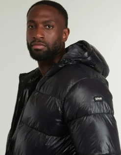 Schott COLUMBUS-BLACK-Homme Manteaux