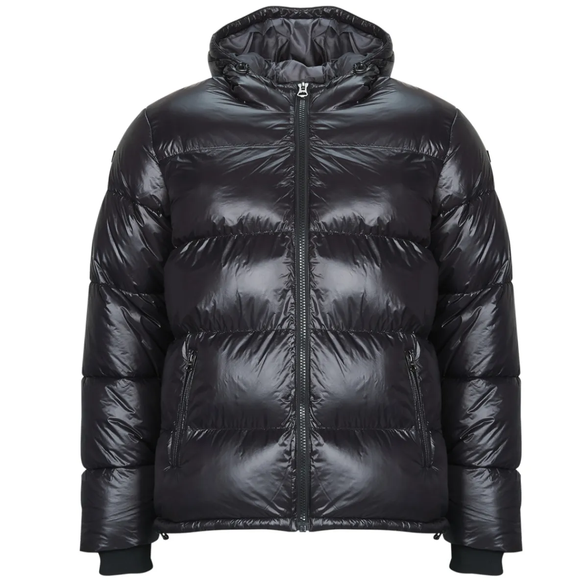 Schott COLUMBUS-BLACK-Homme Manteaux