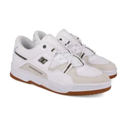 DC Shoes CONSTRUCT white white green-Homme Skate