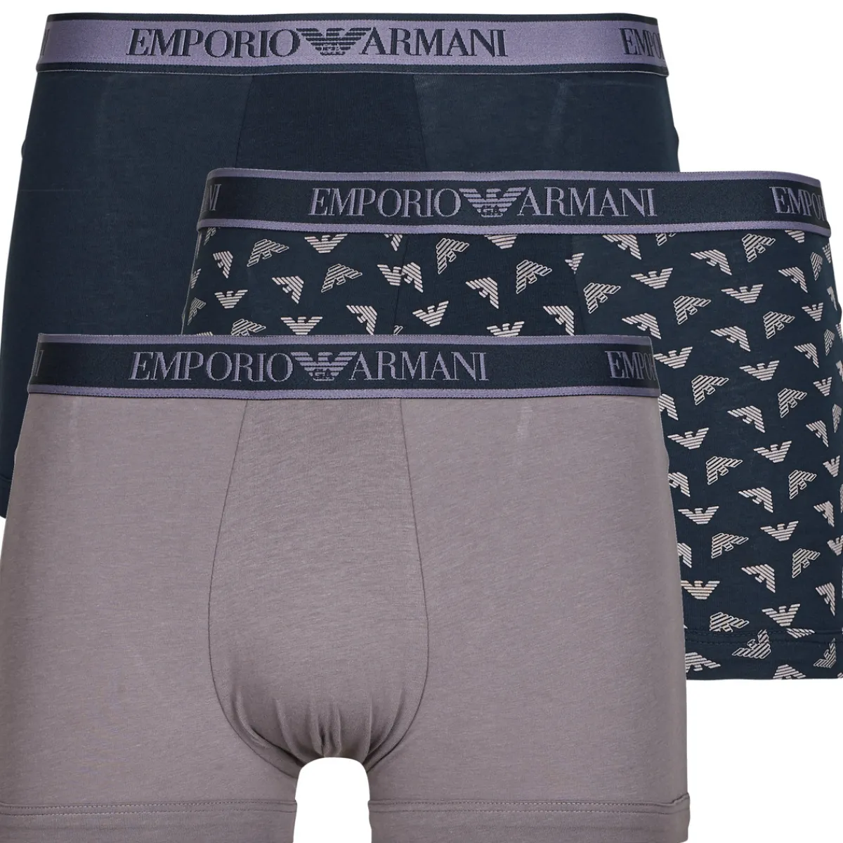 Emporio Armani CORE LOGO BAND PACK X3-Homme Boxers