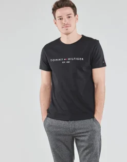 Tommy Hilfiger CORE TOMMY LOGO-Homme T-Shirts & Polos