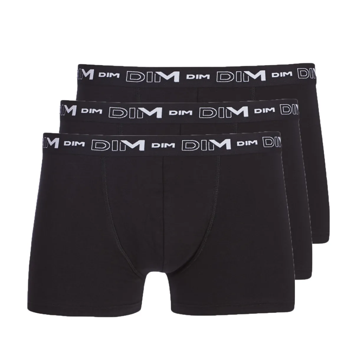 DIM COTON STRETCH X3-Homme Boxers