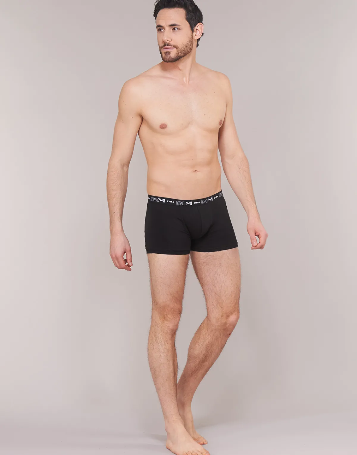 DIM COTON STRETCH X3-Homme Boxers