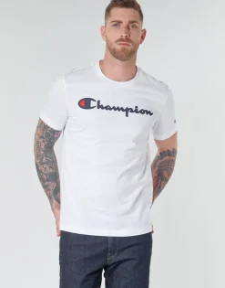 Champion COTTON ATHLETIC JERSEY COMBED-Homme T-Shirts & Polos