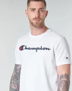 Champion COTTON ATHLETIC JERSEY COMBED-Homme T-Shirts & Polos