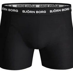 Björn Borg Cotton Stretch Boxers 3Pack Grey-Homme Caleçons