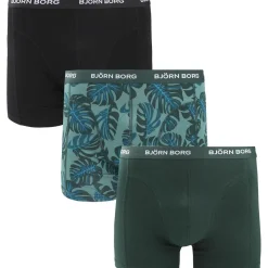 Björn Borg Cotton Stretch Boxers 3Pack Multicolour 5-Homme Caleçons