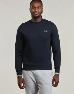 Fred Perry CREW NECK SWEATSHIRT-Homme Sweats & Polaires