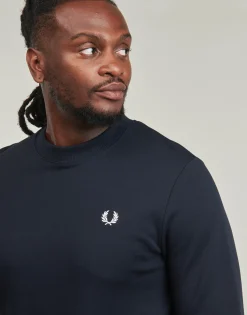 Fred Perry CREW NECK SWEATSHIRT-Homme Sweats & Polaires
