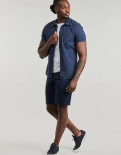 Teddy Smith CUT MC-Homme Chemises