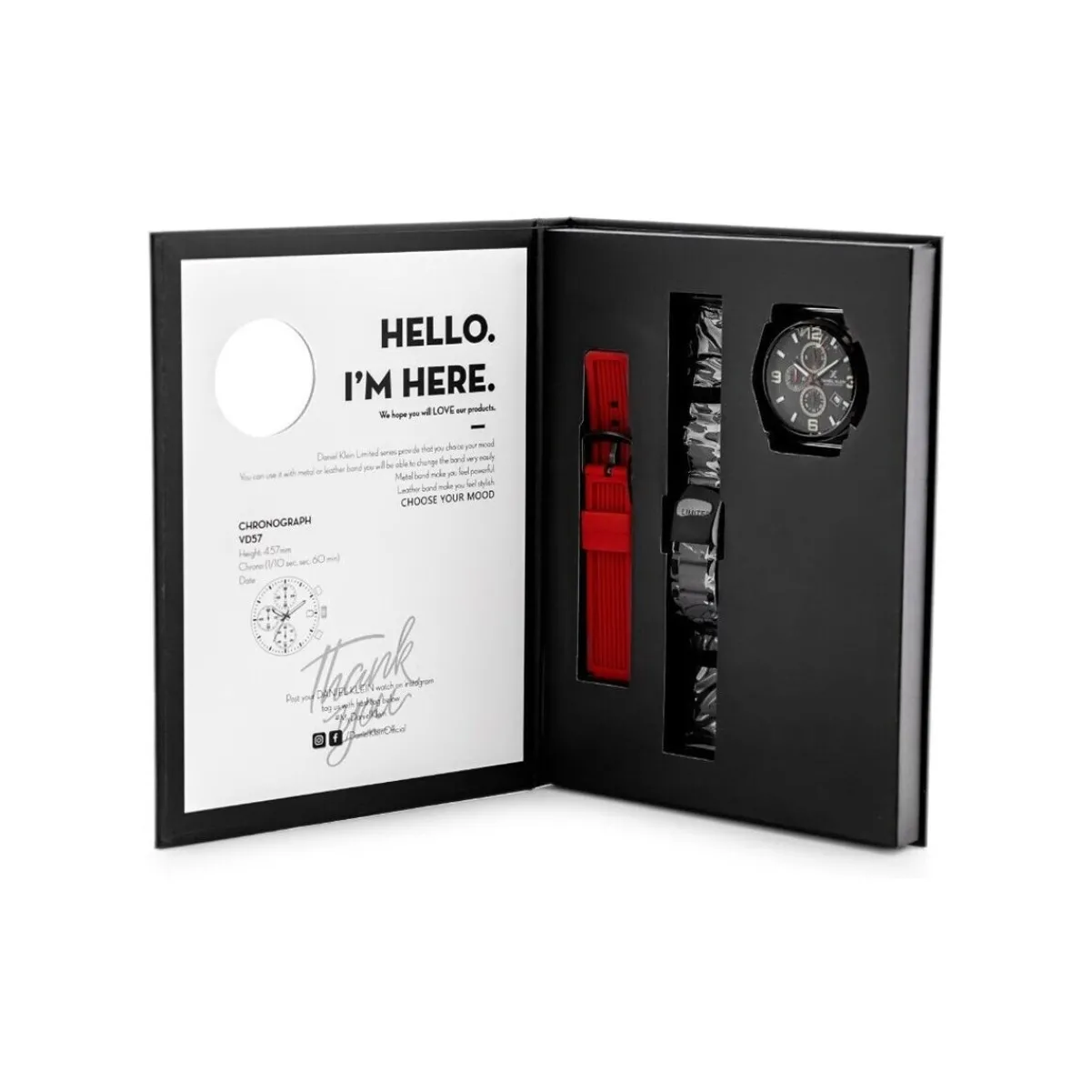 Daniel Klein DK128863-Homme Montres