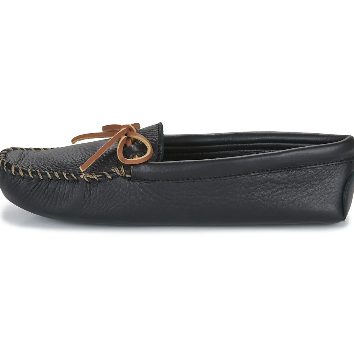 Minnetonka DOUBLE DEERSKIN SOFTSOLE-Homme Mocassins & Chaussures Bateau