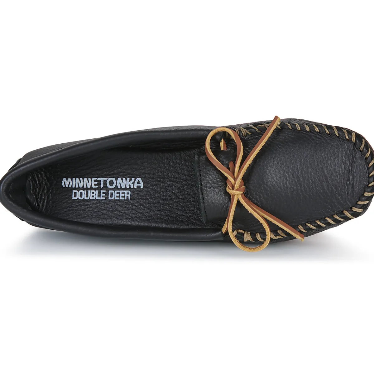 Minnetonka DOUBLE DEERSKIN SOFTSOLE-Homme Mocassins & Chaussures Bateau