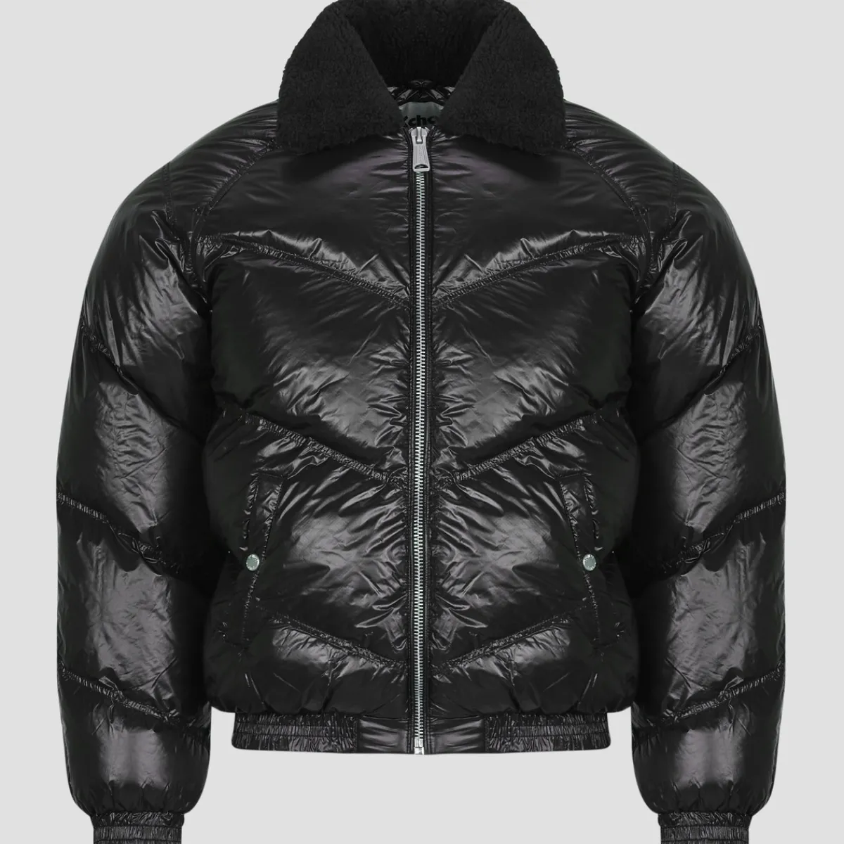 Schott Doudounes COLLIN-BLACK-Homme Manteaux