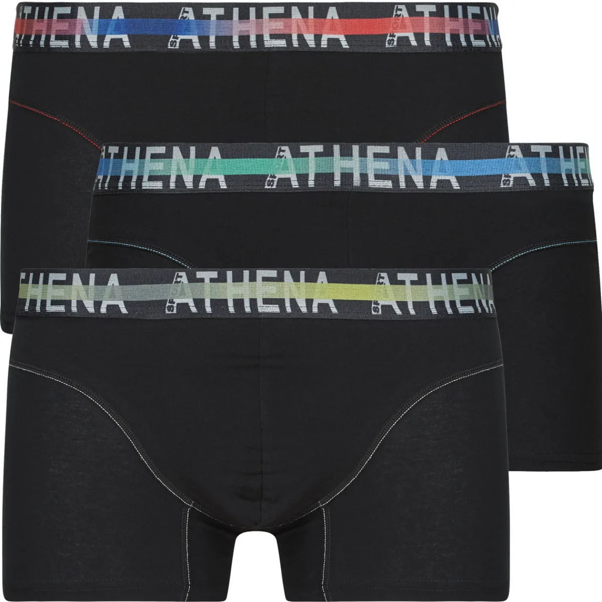 Athena ENDURANCE 24H Pack de 3-Homme Boxers