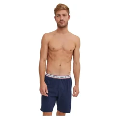 Serge Blanco Ensemble Pyjama court Tshirt col rond homme en coton-Homme Pyjamas