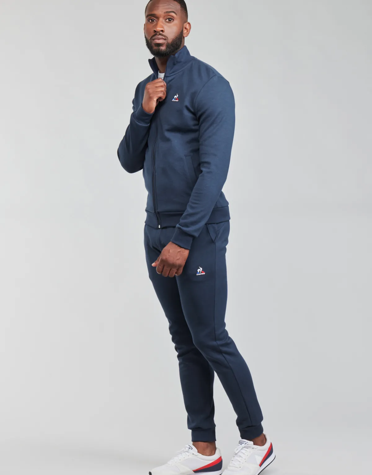 Le Coq Sportif ESS FZ SWEAT N°4 M-Homme Joggings & Survêtements