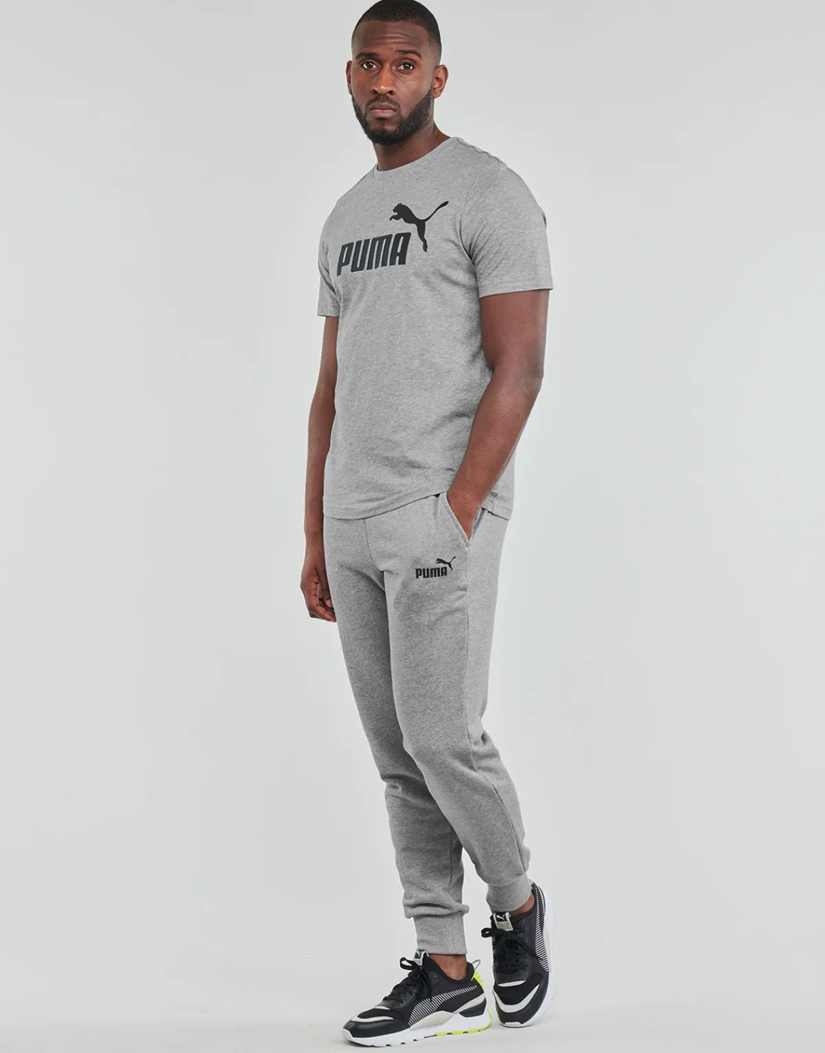 Puma ESS LOGO PANT CAT FL CL-Homme Joggings & Survêtements