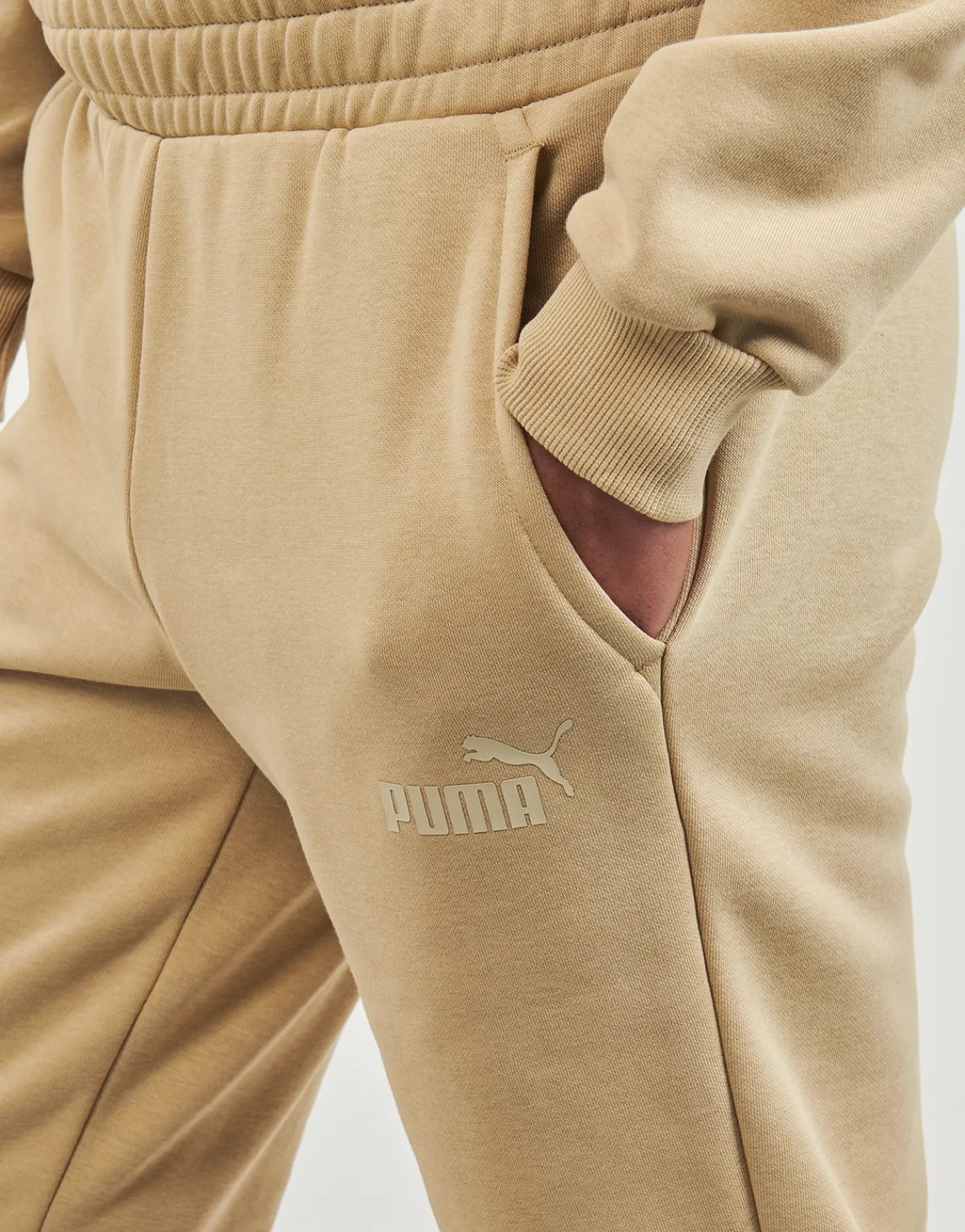 Puma ESS LOGO PANTS FL CL (S)-Homme Joggings & Survêtements