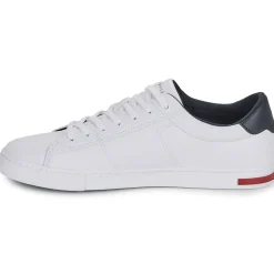 Tommy Hilfiger ESSENTIAL LEATHER DETAIL VULC-Homme Baskets Mode|Baskets Mode
