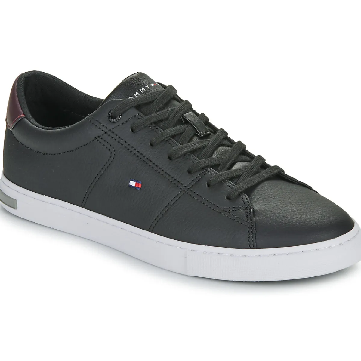 Tommy Hilfiger ESSENTIAL LEATHER DETAIL VULC-Homme Baskets Mode