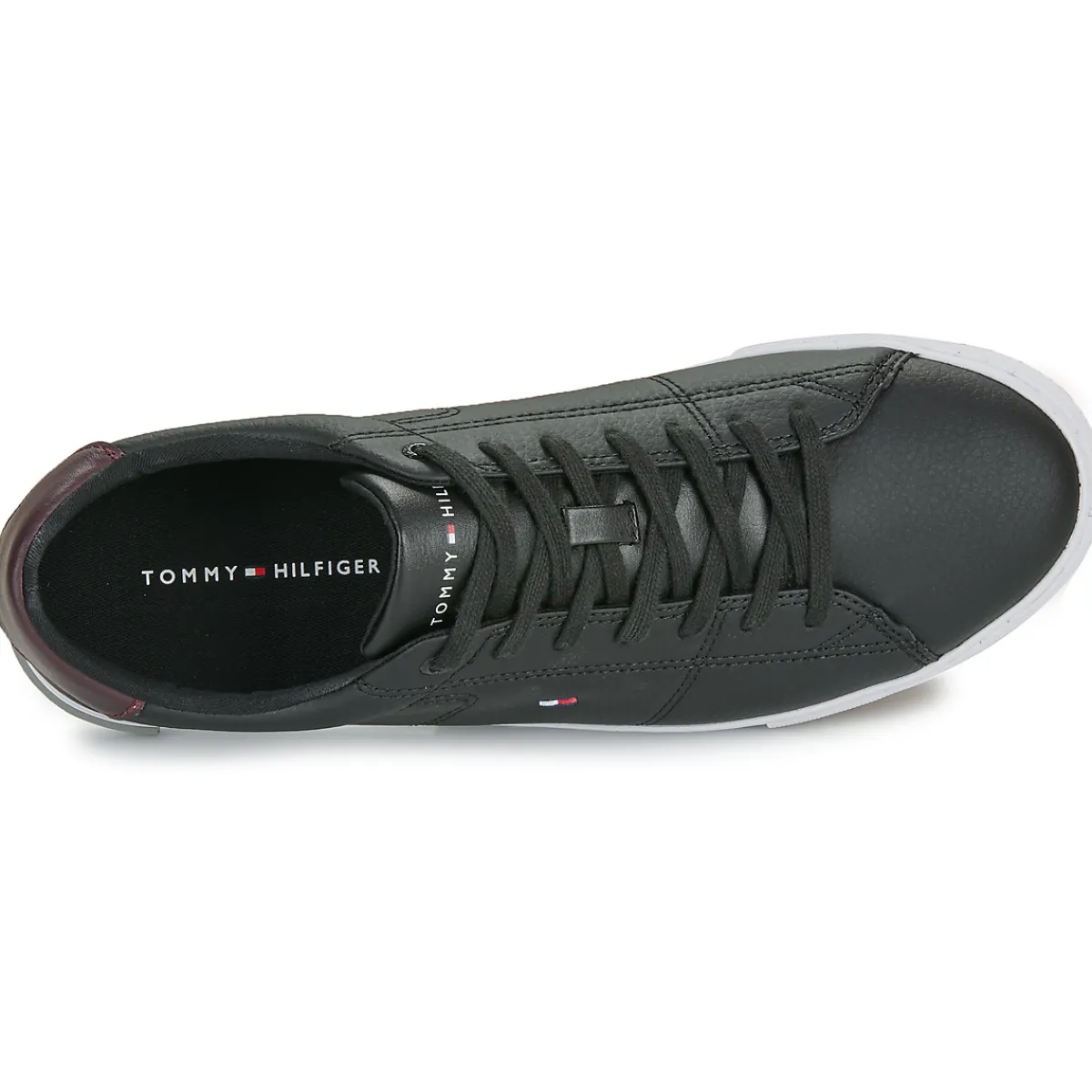 Tommy Hilfiger ESSENTIAL LEATHER DETAIL VULC-Homme Baskets Mode