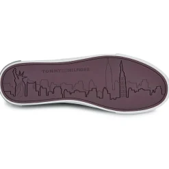 Tommy Hilfiger ESSENTIAL LEATHER DETAIL VULC-Homme Baskets Mode