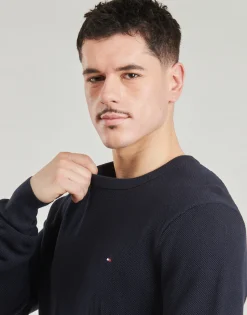 Tommy Hilfiger ESSENTIAL STRUCTURE CREW NECK-Homme Pulls & Gilets