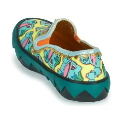 Irregular Choice Every Day Is An Adventure-Homme Slip Ons