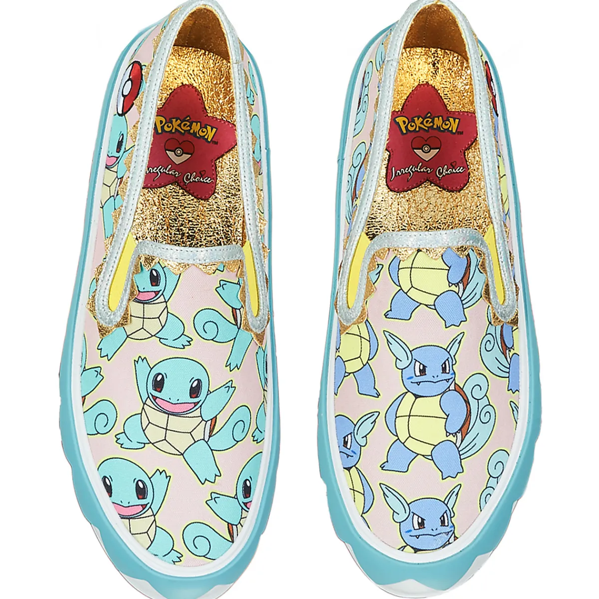 Irregular Choice Every Day Is An Adventure-Homme Slip Ons
