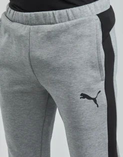 Puma EVOSTRIPE CORE FZ PANT-Homme Joggings & Survêtements