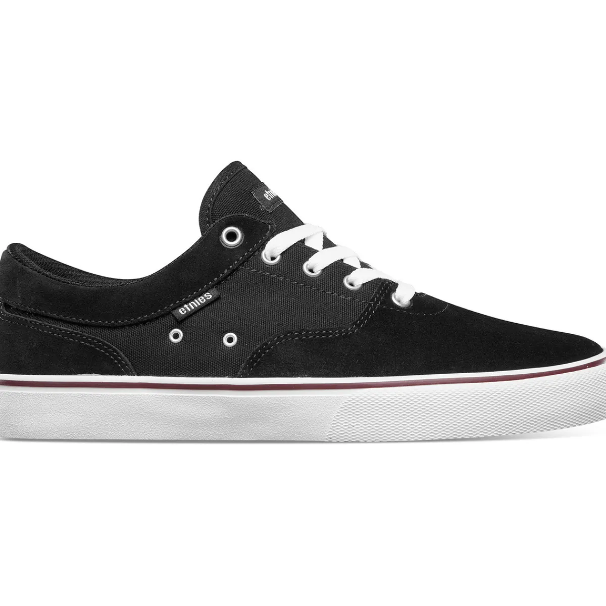 Etnies FACTOR BLACK WHITE BURGUNDY-Homme Skate