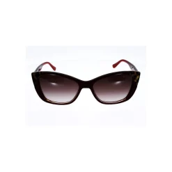 Guess Femme 7511 S Bordeaux écaille de forme papillon-Homme Lunettes De Soleil