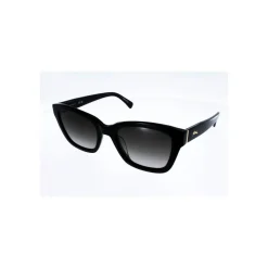 Longchamp Femme 632 S, noir, papillon , indice 3-Homme Lunettes De Soleil