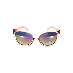 Skechers Femme SE 6056 Rose translucide avec verres miroité-Homme Lunettes De Soleil